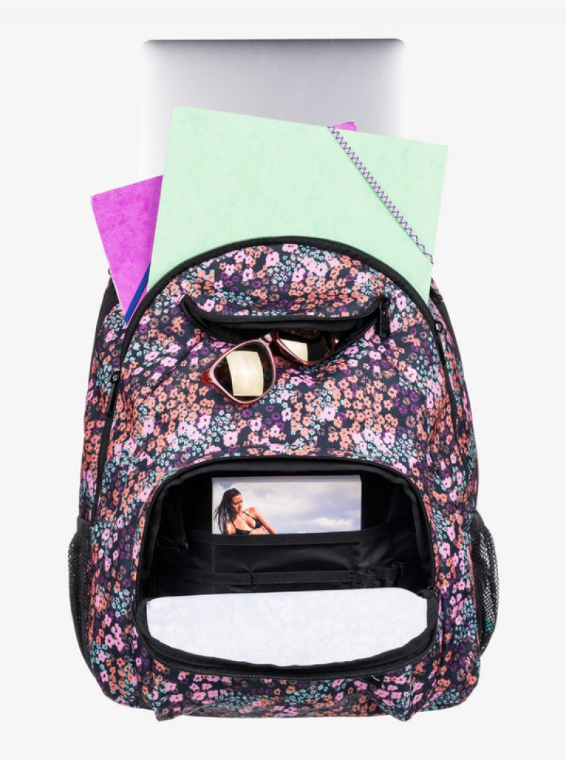 Roxy Shadow Swell Printed 24L Medium Backpacks | 65190-BSDW