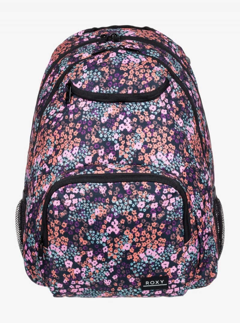 Roxy Shadow Swell Printed 24L Medium Backpacks | 65190-BSDW