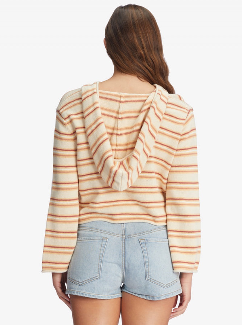 Roxy Side Swipe Poncho Sweaters | 05263-IXZG