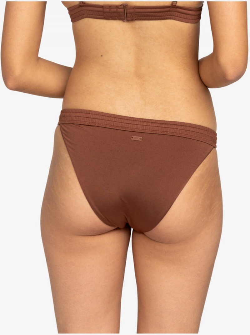 Roxy Silky Island Banded Bikini Bottoms | 90152-TQXM