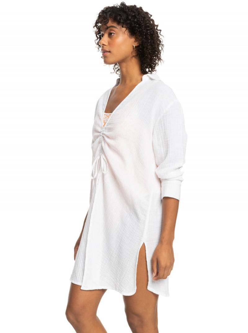 Roxy Sun And Limonade Beach Cover-Up Dress | 16509-ZXMW