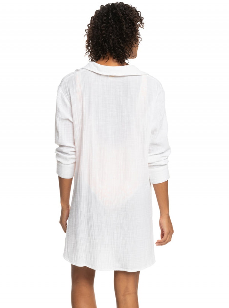 Roxy Sun And Limonade Beach Cover-Up Dress | 16509-ZXMW