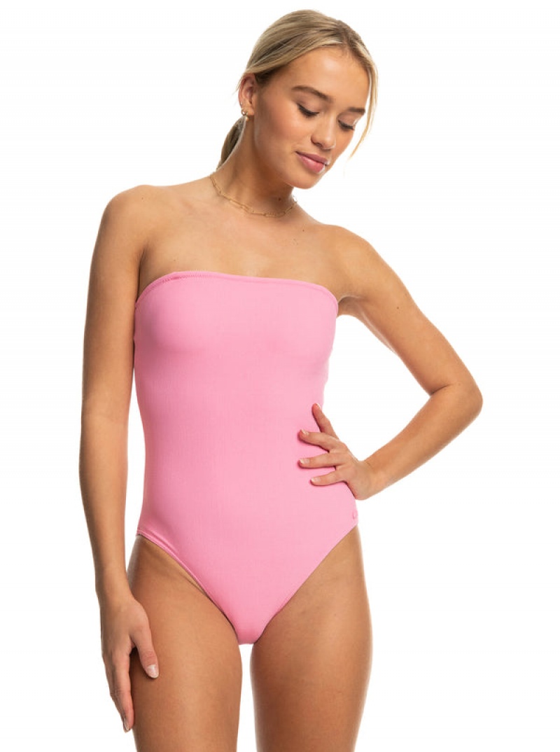 Roxy Sun Click One-Piece Swimsuits | 18549-QKAR