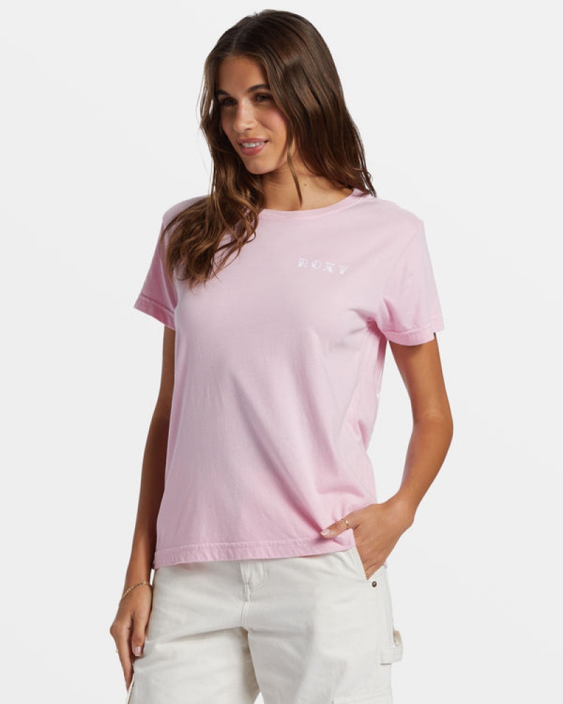 Roxy Sunny Days Boyfriend T-shirts | 89370-JEWF