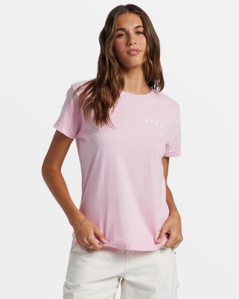 Roxy Sunny Days Boyfriend T-shirts | 89370-JEWF