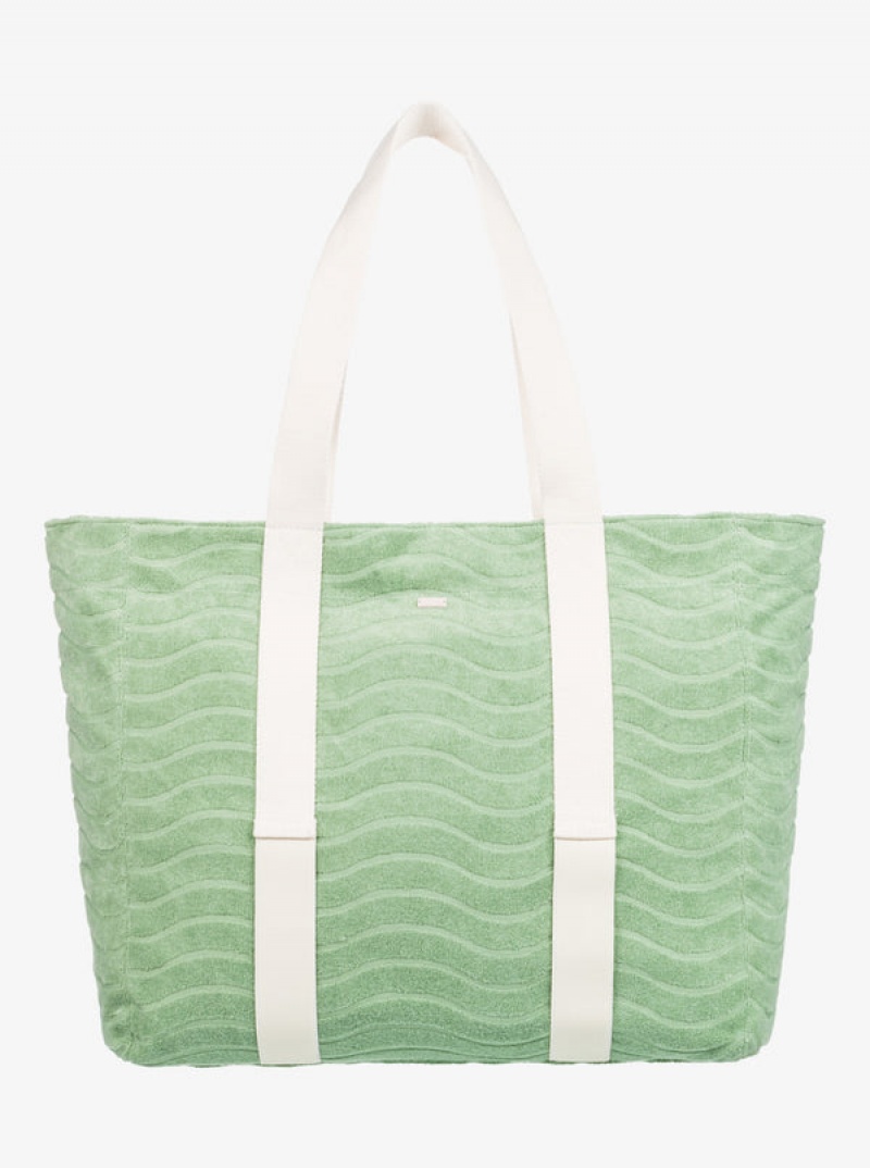 Roxy Sunny Palm Tote Beach Handbag | 90258-EOTC