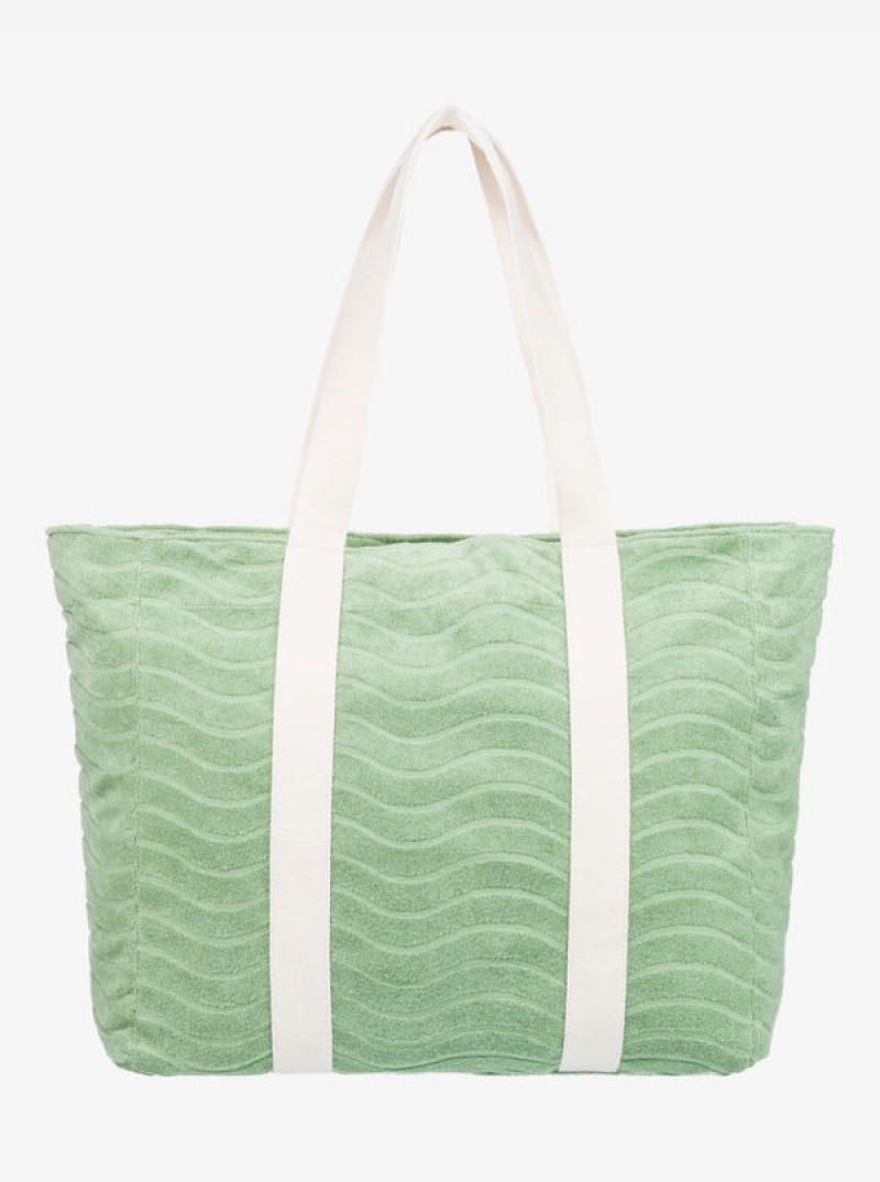 Roxy Sunny Palm Tote Beach Handbag | 90258-EOTC