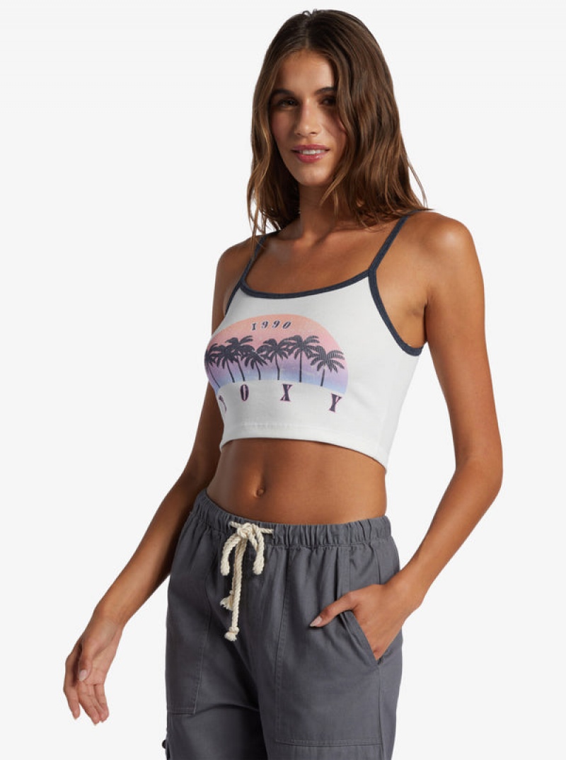 Roxy Sunset Palms Crop Tops | 17035-SRBG