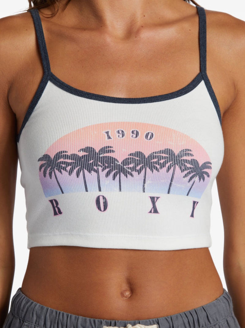 Roxy Sunset Palms Crop Tops | 17035-SRBG