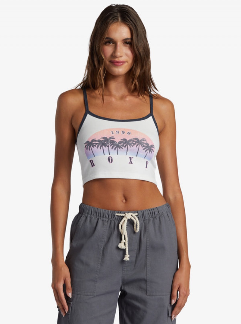 Roxy Sunset Palms Crop Tops | 17035-SRBG