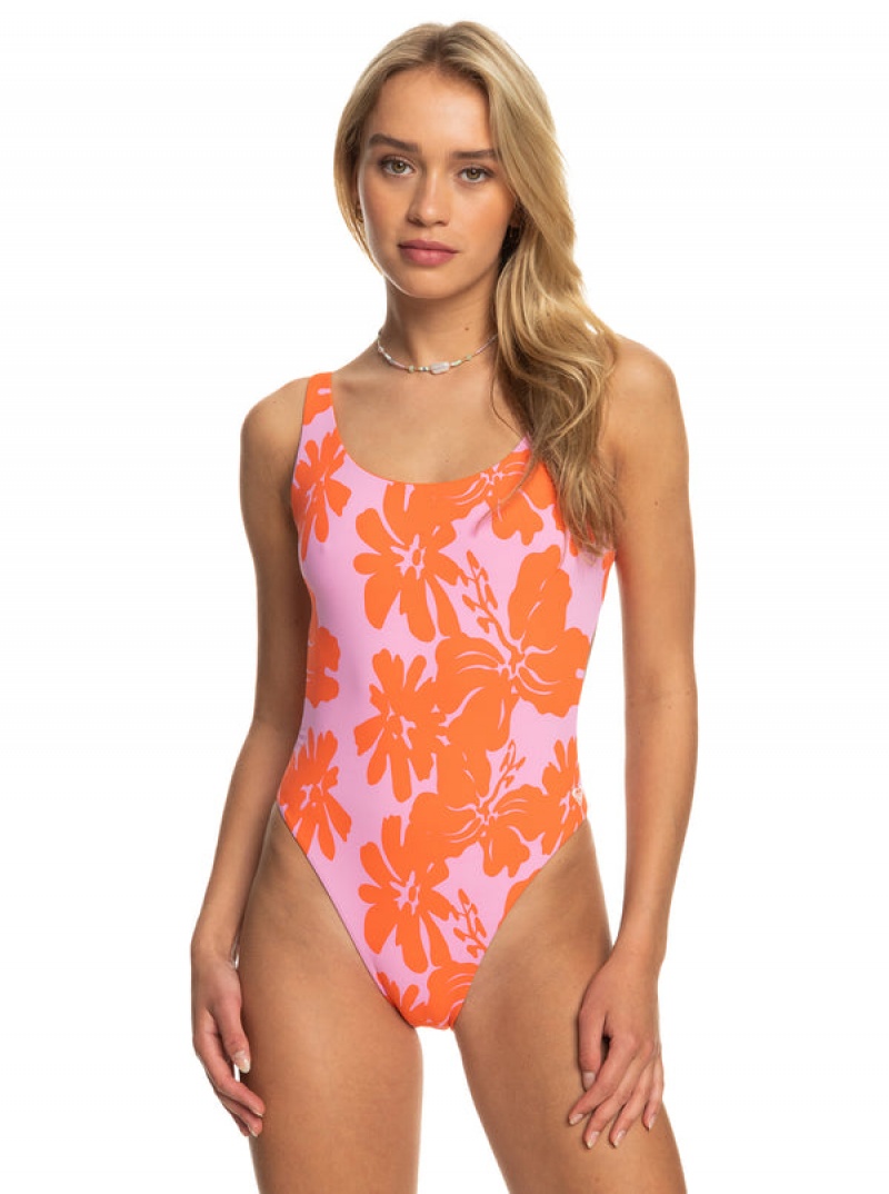 Roxy Surf.Kind.Kate. Reversible One-Piece Swimsuits | 37205-KFNR