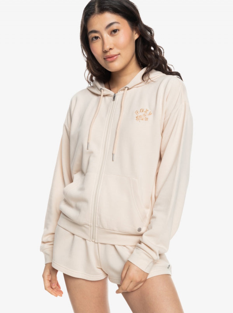 Roxy Surfing By Daylight Zip-Up Loungewear | 10394-EJTH