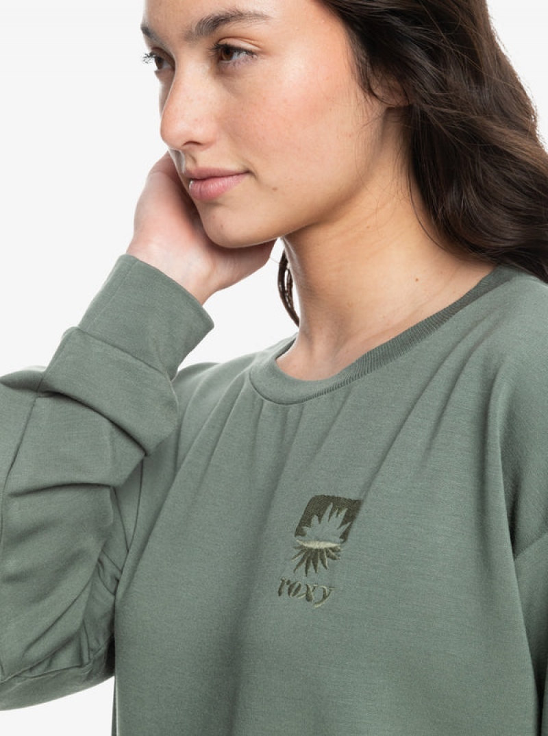 Roxy Surfing By Moonlight B Cozy Lounge Hoodie | 43187-BSJL