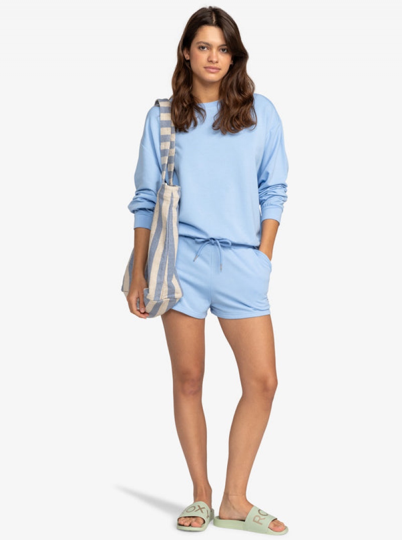 Roxy Surfing By Moonlight C Crew Neck Hoodie | 76142-JAQW