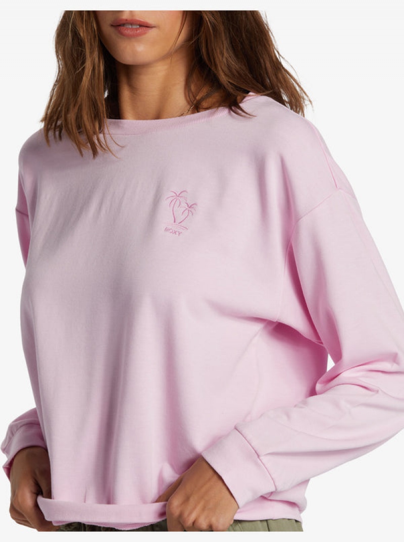 Roxy Surfing By Moonlight Crew Neck Loungewear | 74608-RUIA