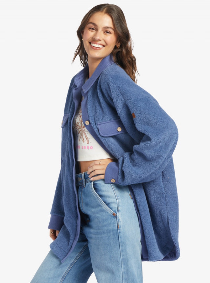 Roxy Switch Up Sherpa Fleece Hoodie | 62945-LVNG