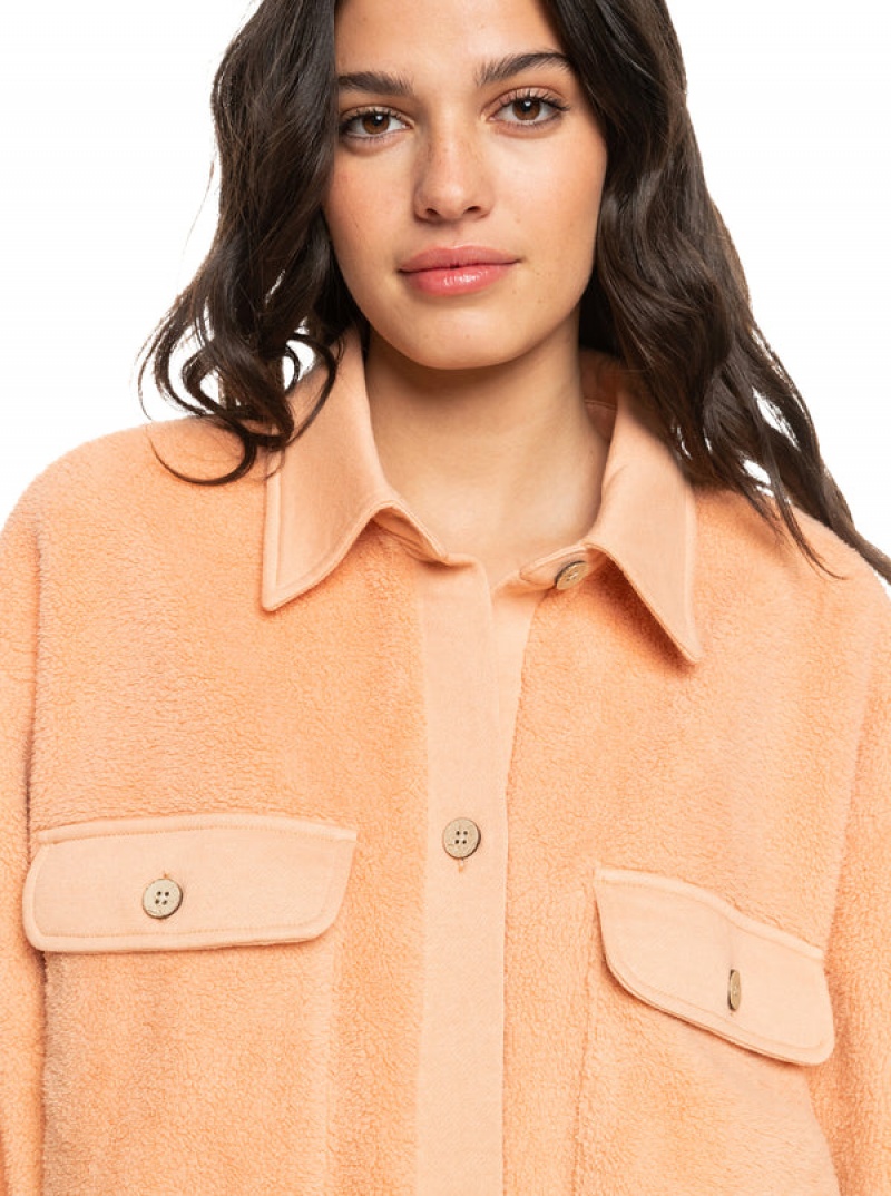 Roxy Switch Up Sherpa Fleece Jackets | 28940-EFDK