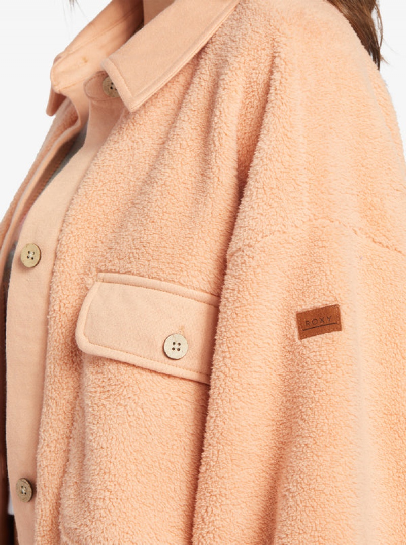 Roxy Switch Up Sherpa Fleece Jackets | 28940-EFDK