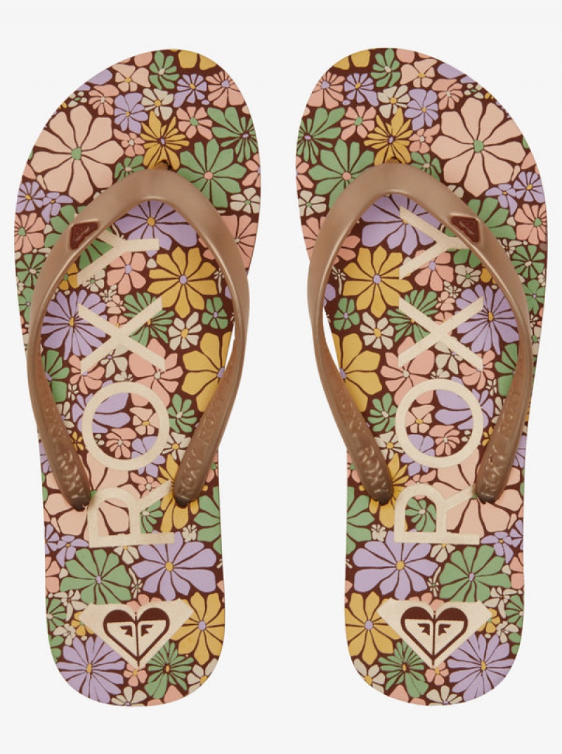 Roxy Tahiti Flip Flops | 93506-IDBR