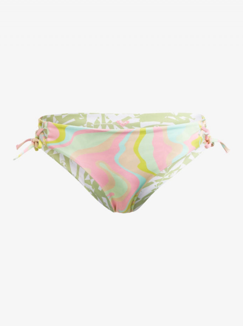 Roxy Tropics Hype Hipster Reversible Bikini Bottoms | 94605-HXJU