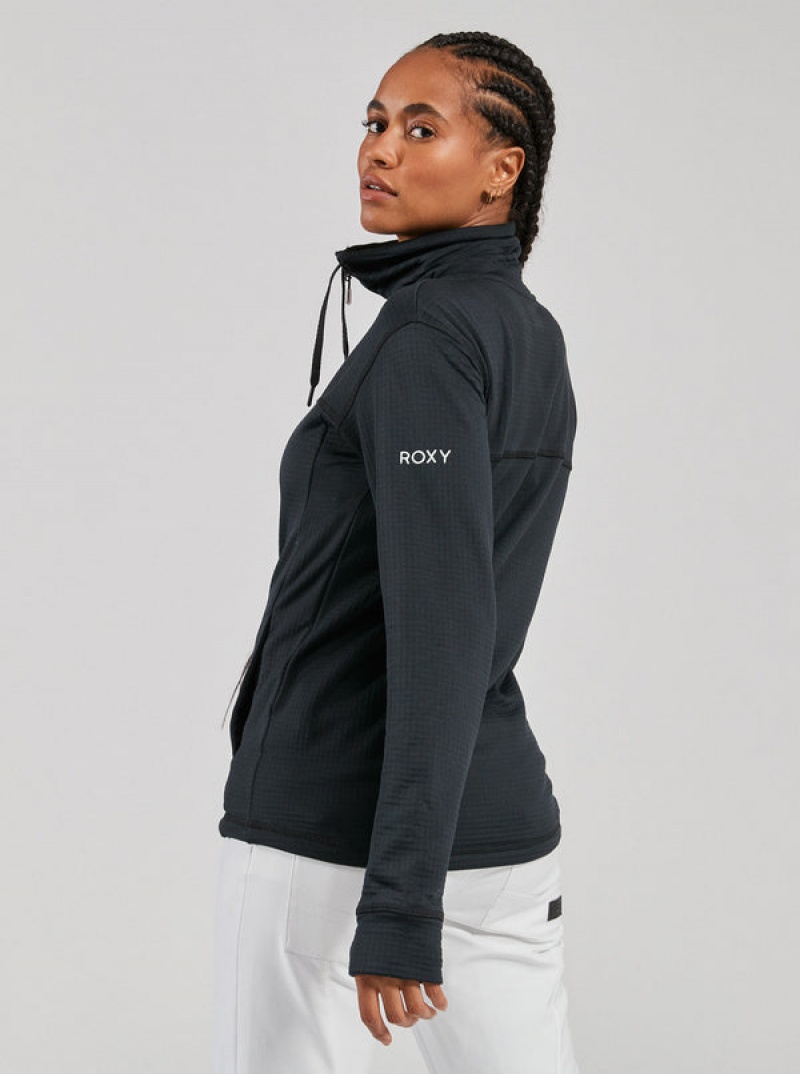 Roxy Vertere Technical Zip-Up Fleece Hoodie | 86532-BQCO