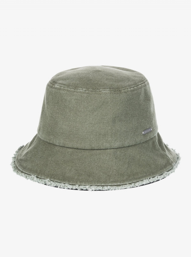 Roxy Victim Of Love Bucket Sun Hats | 10379-POFH