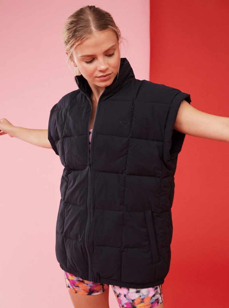 Roxy Waves Of Warmth Quilted Jackets | 24351-ZDYN