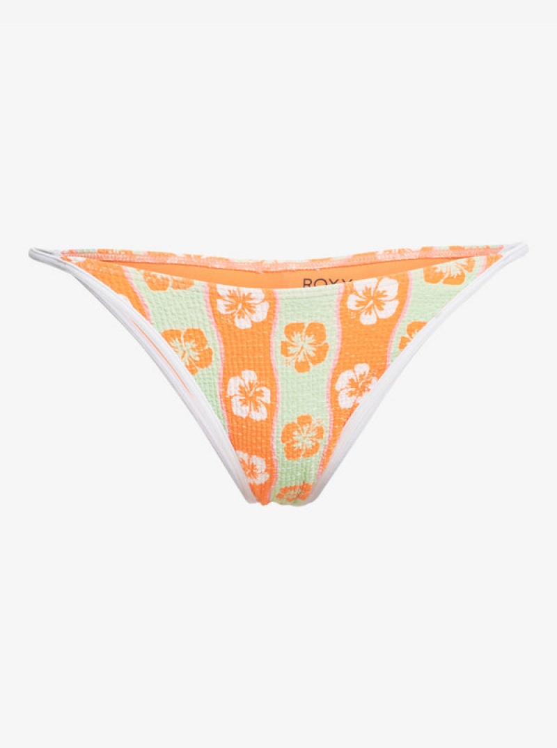 Roxy Wavy Babe Cheeky Bikini Bottoms | 30452-GBYA