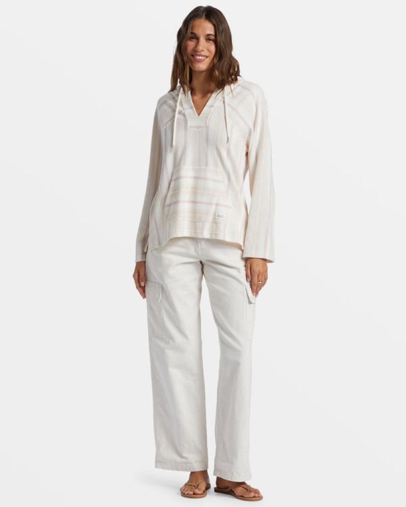 Roxy Wild And Free Poncho Style Loungewear | 83495-TSOQ