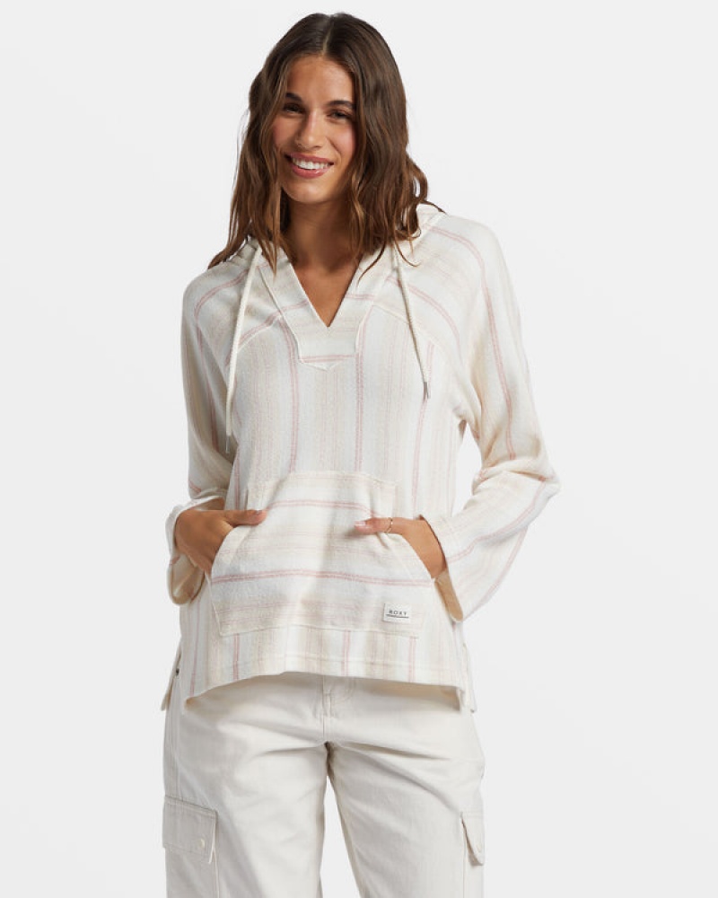 Roxy Wild And Free Poncho Style Loungewear | 83495-TSOQ