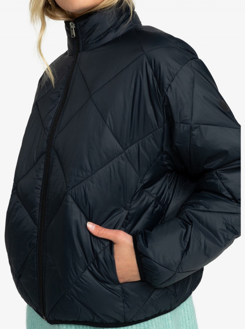 Roxy Wind Swept Lightweight Padded Packable Jackets | 59874-LWSN