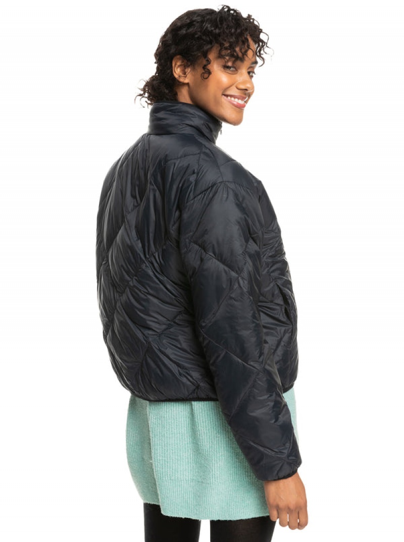 Roxy Wind Swept Lightweight Padded Packable Jackets | 59874-LWSN