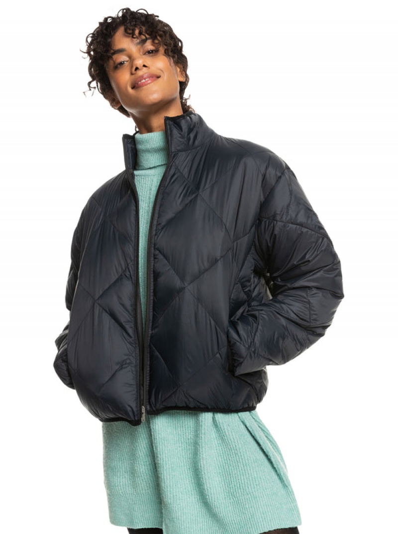 Roxy Wind Swept Lightweight Padded Packable Jackets | 59874-LWSN